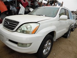 2005 Lexus GX470 Pearl White 4.7L AT 4WD #Z21552